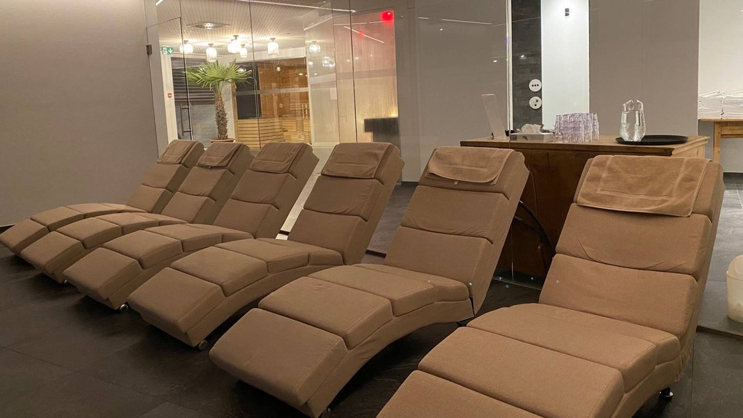 Ruheraum im Saunabereich